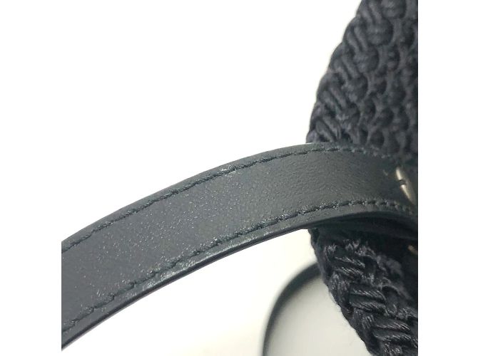 Borsa a spalla in nylon nero e pelle di agnello Balenciaga - vista 10