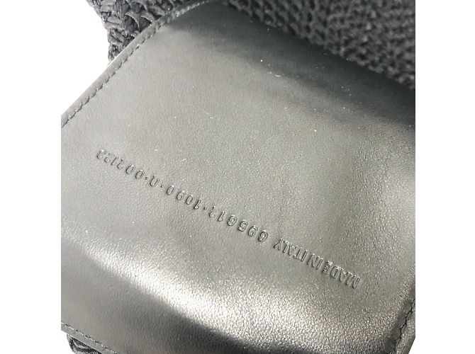 Borsa a spalla in nylon nero e pelle di agnello Balenciaga - vista 12