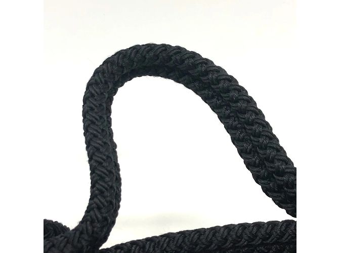 Borsa a spalla in nylon nero e pelle di agnello Balenciaga - vista 13