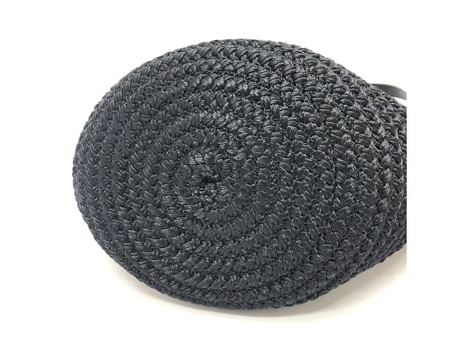 Borsa a spalla in nylon nero e pelle di agnello Balenciaga - vista 6