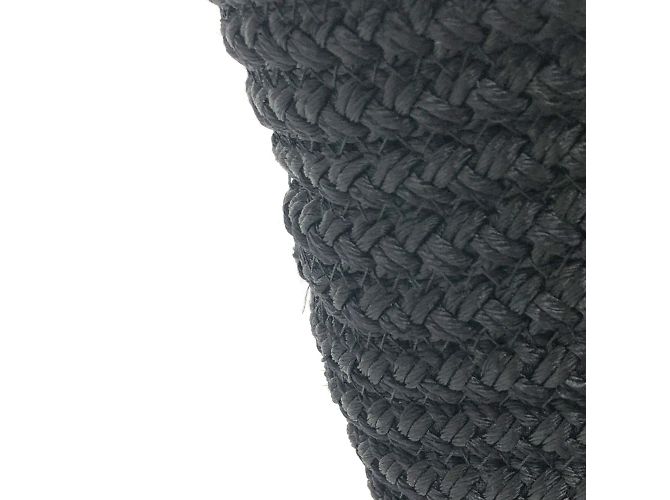 Borsa a spalla in nylon nero e pelle di agnello Balenciaga - vista 7