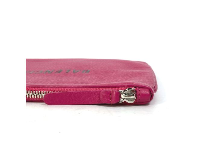 Pochette M Balenciaga Logo Everyday Nero Rosa - vista 3