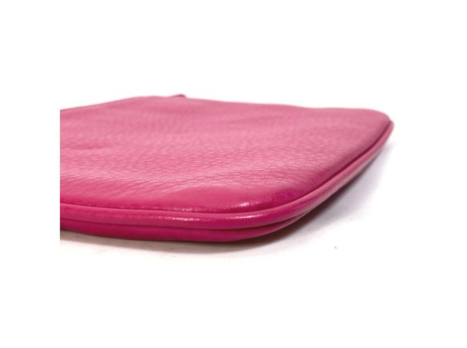 Pochette M Balenciaga Logo Everyday Nero Rosa - vista 7