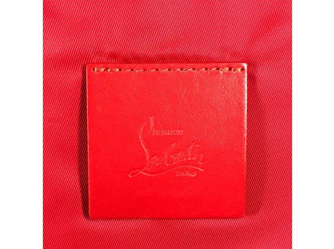 Zaino nero e rosso Christian Louboutin - vista 11