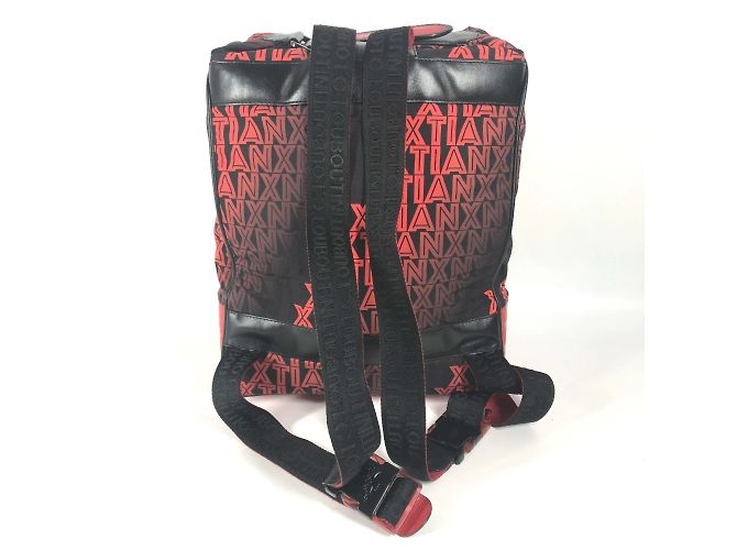 Zaino nero e rosso Christian Louboutin - vista 2