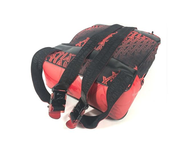 Zaino nero e rosso Christian Louboutin - vista 4
