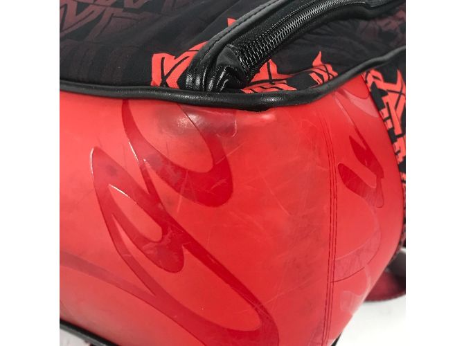 Zaino nero e rosso Christian Louboutin - vista 7