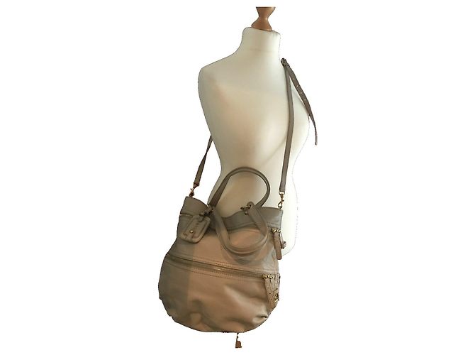 Dolce & Gabbana Victoria Borsa a Secchiello in Pelle Grigia Grigio - vista 2