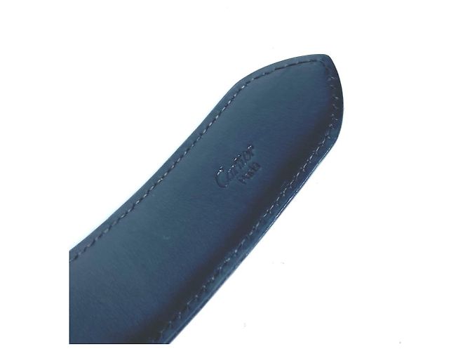 Cartier Elephant Buckle Leather Belt - view 11