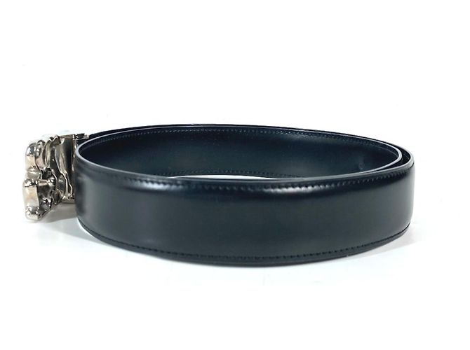 Cartier Elephant Buckle Leather Belt - view 4