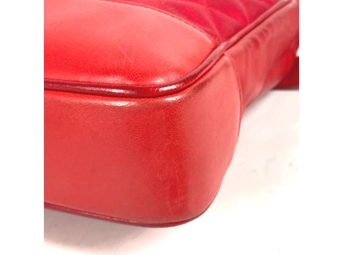 Borsa a catena matelassé Coco Ball Vintage di Chanel Rosso - vista 6