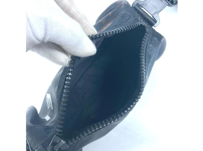 Borsa a spalla logo Sport Chanel Nero Bianco - vista 10