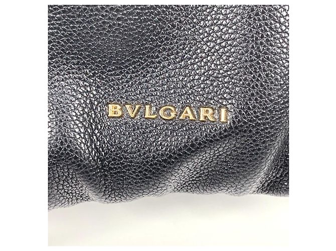 Bulgari Borsa Bvlgari Alba - Tote in pelle nera con tracolla Nero - vista 13