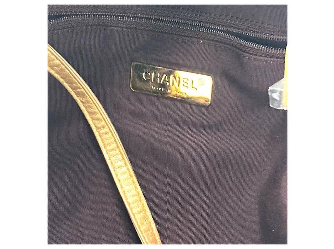 Chanel Coco Mark CC Logo Graffiti Rucksack Golden - Ansicht 14