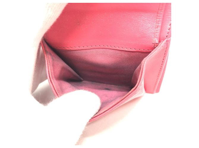 Billetera bi-fold Chanel rosa - vista 11