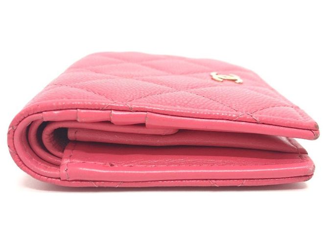 Billetera bi-fold Chanel rosa - vista 4