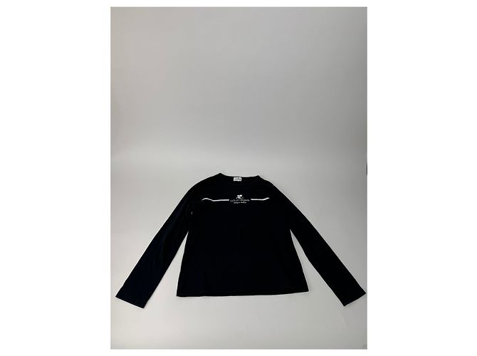 Pull vintage Courreges Paris Noir 38/M - vue 5
