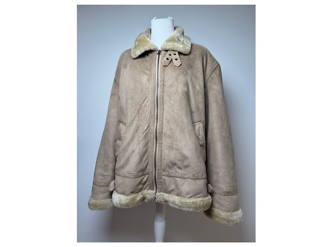 Autre Marque Parka unisex vintage Kansai Yamamoto beige M/L - vista 15