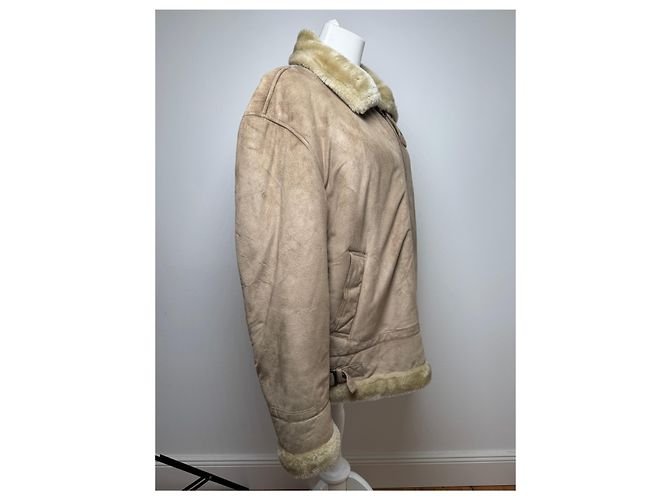 Autre Marque Parka unisex vintage Kansai Yamamoto beige M/L - vista 2