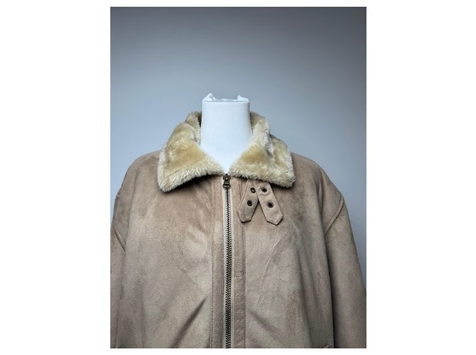 Autre Marque Parka unisex vintage Kansai Yamamoto beige M/L - vista 4