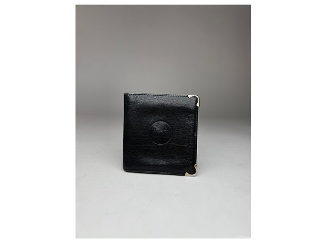 Céline Vintage Celine Paris Triomphe Leather Wallet black - view 2