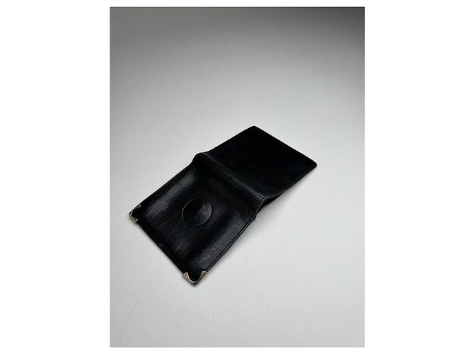 Céline Vintage Celine Paris Triomphe Leather Wallet black - view 6