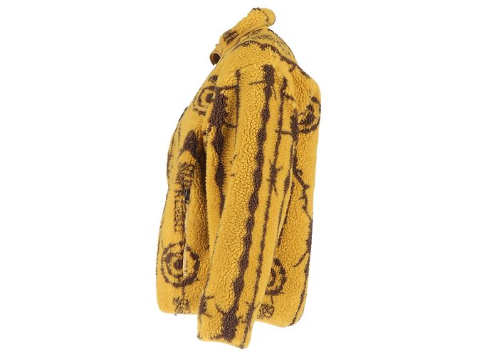 Giacca stampata Supreme x SOUTH2 WEST8 in pile giallo - vista 2