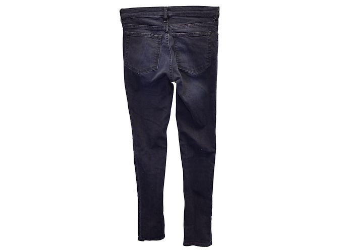 Jeans de denim slim-fit Acne Studios en algodón azul marino - vista 2