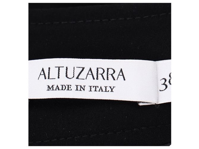 Midi-Bleistiftrock aus schwarzem Polyester mit Taillendetail von Altuzarra - Ansicht 4