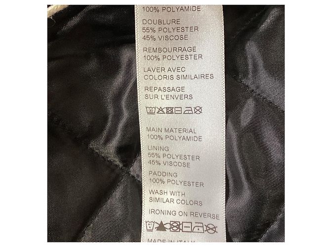 Edge Céline Veste à capuche avec logo Celine en polyamide vert - vue 5