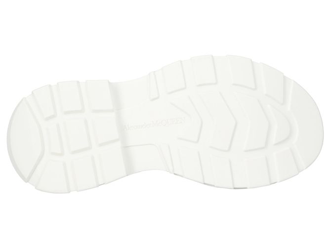 Stivali Tread Slick 'Bianco Grigio' di Alexander McQueen Rosa - vista 4