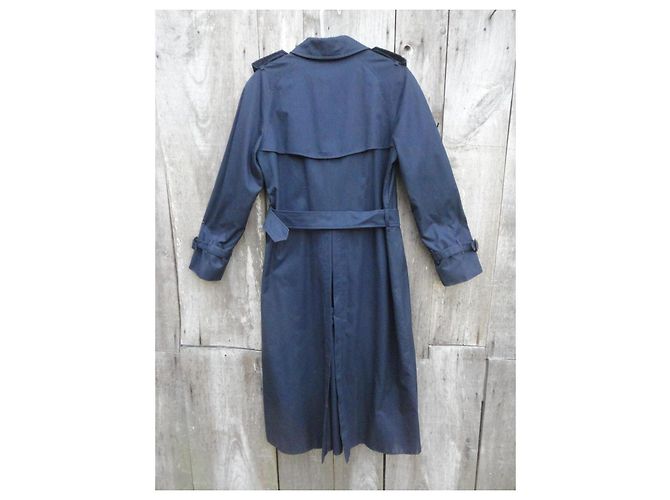 Trench Burberry blu navy - vista 2