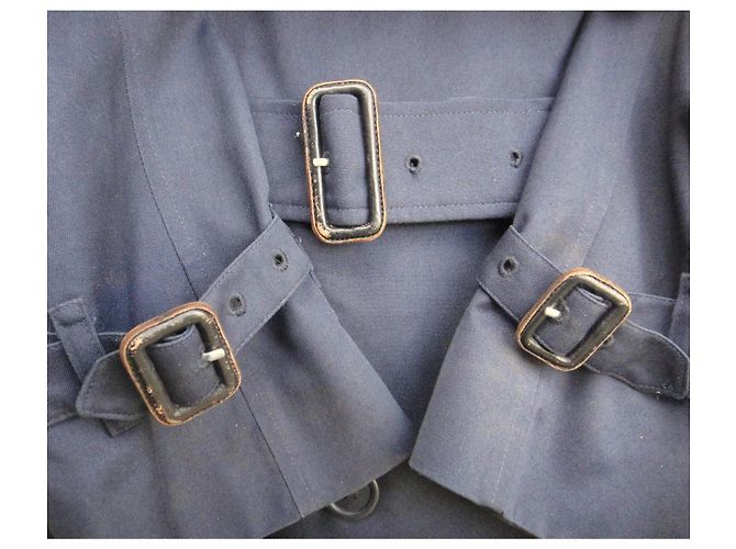 Trench Burberry blu navy - vista 5