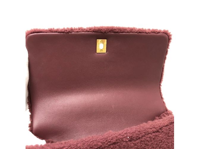 Chanel Boa Coco Handle 2WAY Tasche Rot Bordeaux - Ansicht 10