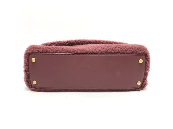 Chanel Boa Coco Handle 2WAY Tasche Rot Bordeaux - Ansicht 5