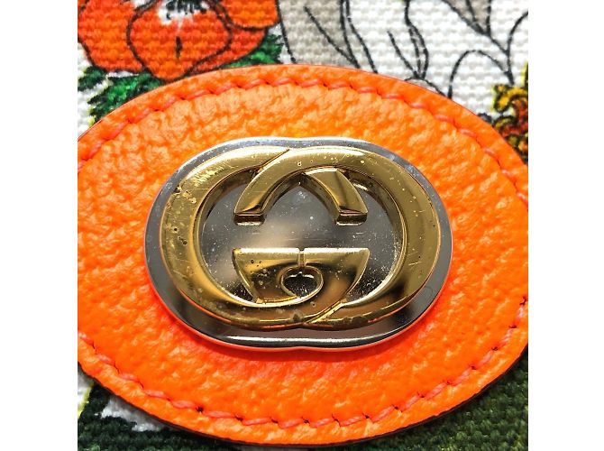 Borsa a Spalla Gucci Flora Multicolore - vista 10