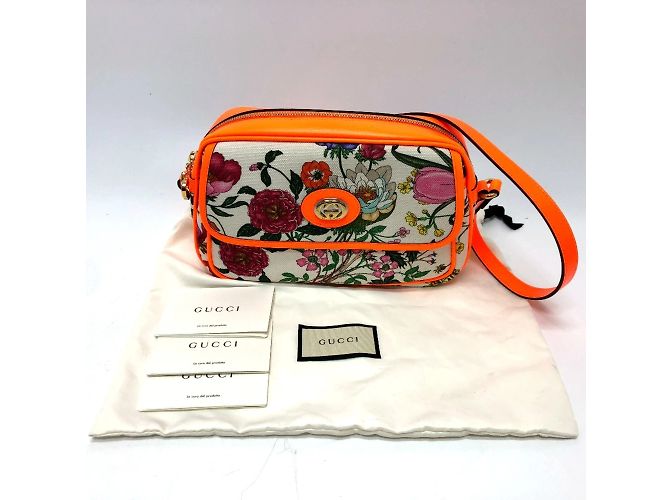 Borsa a Spalla Gucci Flora Multicolore - vista 15