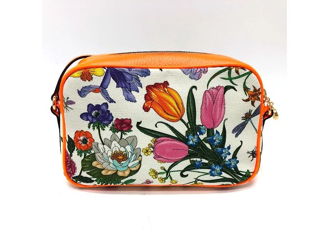 Borsa a Spalla Gucci Flora Multicolore - vista 2