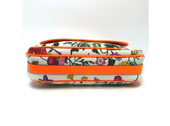 Borsa a Spalla Gucci Flora Multicolore - vista 4