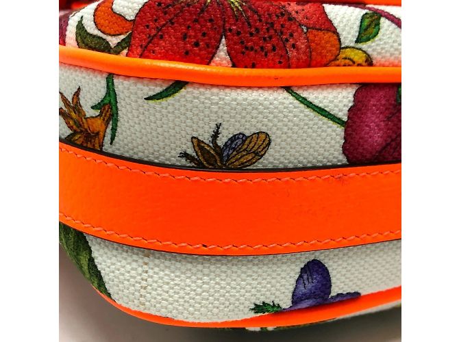 Borsa a Spalla Gucci Flora Multicolore - vista 5