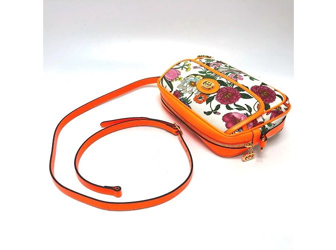 Borsa a Spalla Gucci Flora Multicolore - vista 8