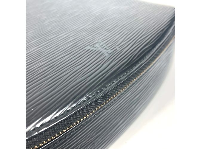 Louis Vuitton Pochette per trucco Monte Carlo Epi di Hermès Nero - vista 10