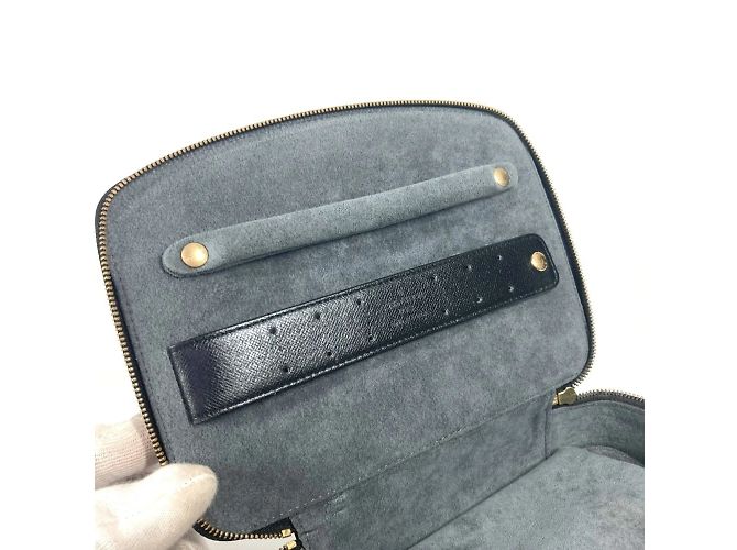 Louis Vuitton Pochette per trucco Monte Carlo Epi di Hermès Nero - vista 11