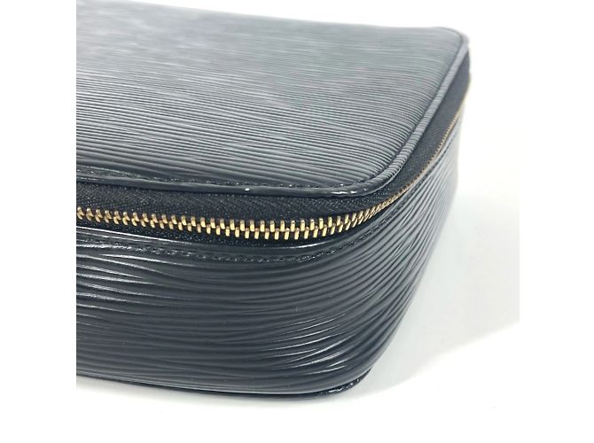 Louis Vuitton Pochette per trucco Monte Carlo Epi di Hermès Nero - vista 8