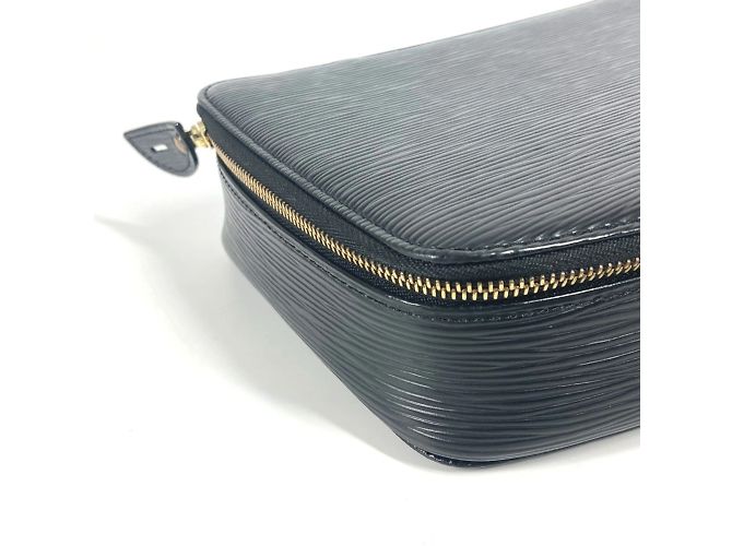Louis Vuitton Pochette per trucco Monte Carlo Epi di Hermès Nero - vista 9