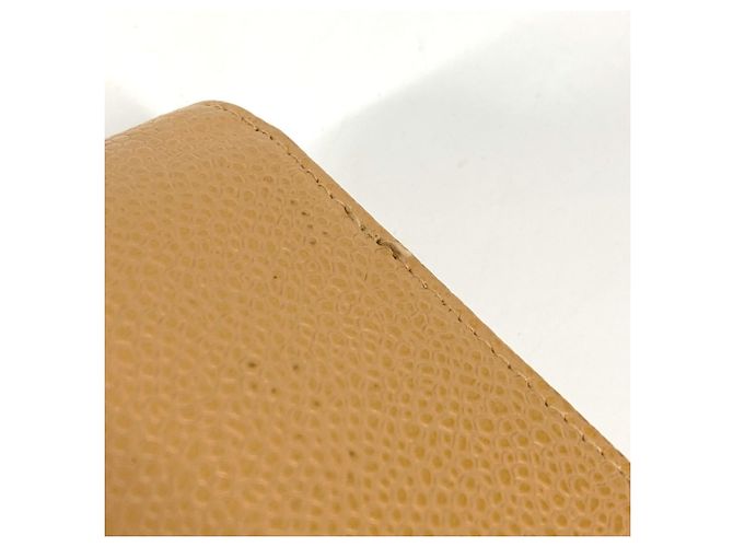 Chanel Beige Grained Calfskin Cigarette Case - view 13