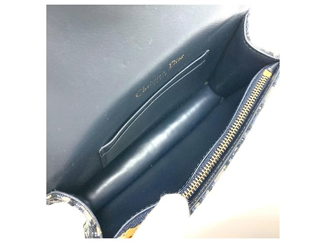 Pochette cintura Christian Dior Oblique Trotter Blu navy - vista 11
