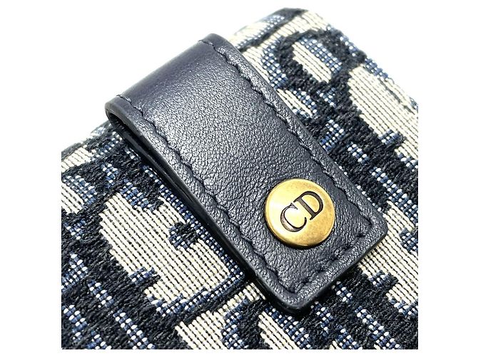 Pochette cintura Christian Dior Oblique Trotter Blu navy - vista 3
