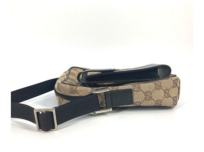Gucci 018-1619 GG Clutch Braun Beige - Ansicht 3