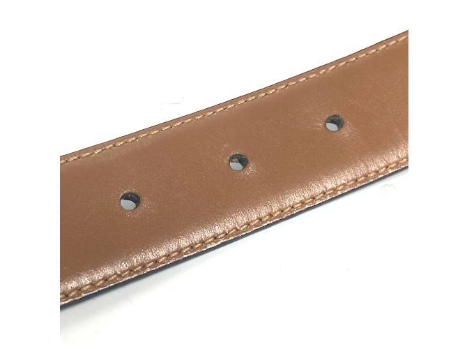 Gucci Vintage GG Logo Schnallenaccessoire Gürtel Schwarz - Ansicht 10